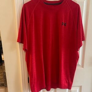 Under Armour Men's Red Performance Tee